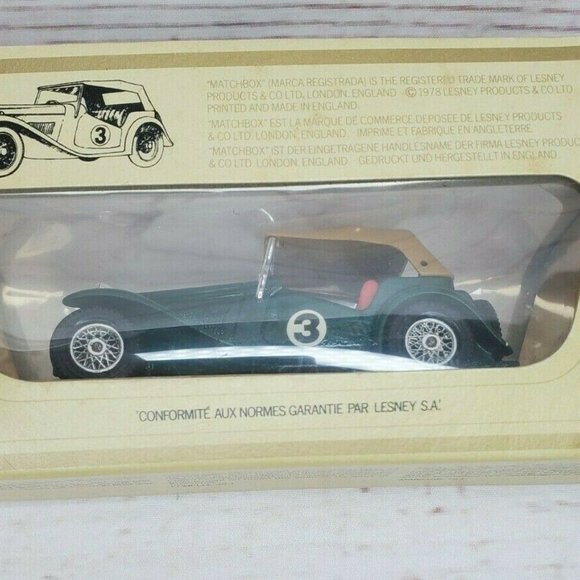 Vintage Diecast Model Car 1945 MG-TC #3 Scale 35:1 - Picture 4 of 9